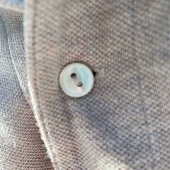 Lacoste Men's Classic Fit Polo Shirt Beige 4XL Short Sleeve Casual - Picture 8 of 10